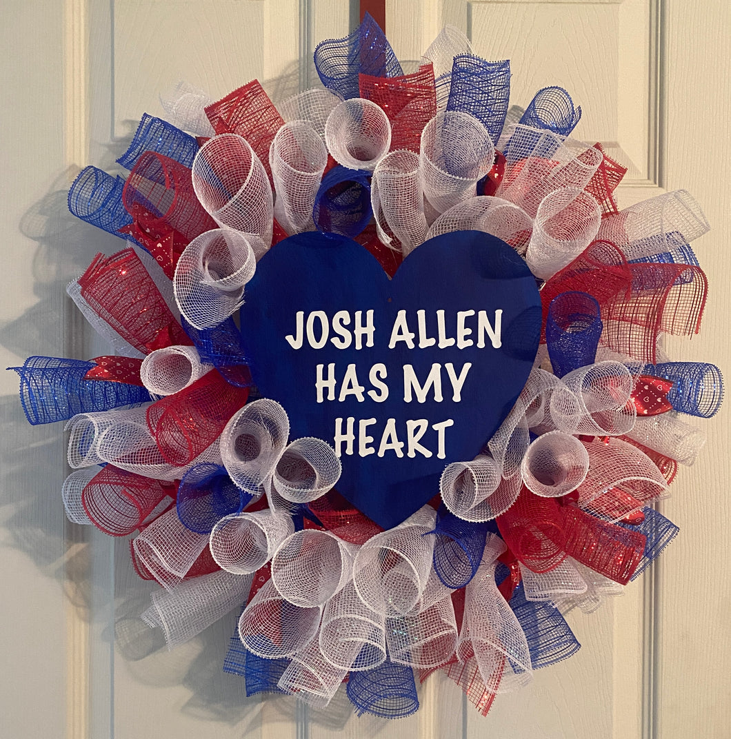 Josh Allen Wreath