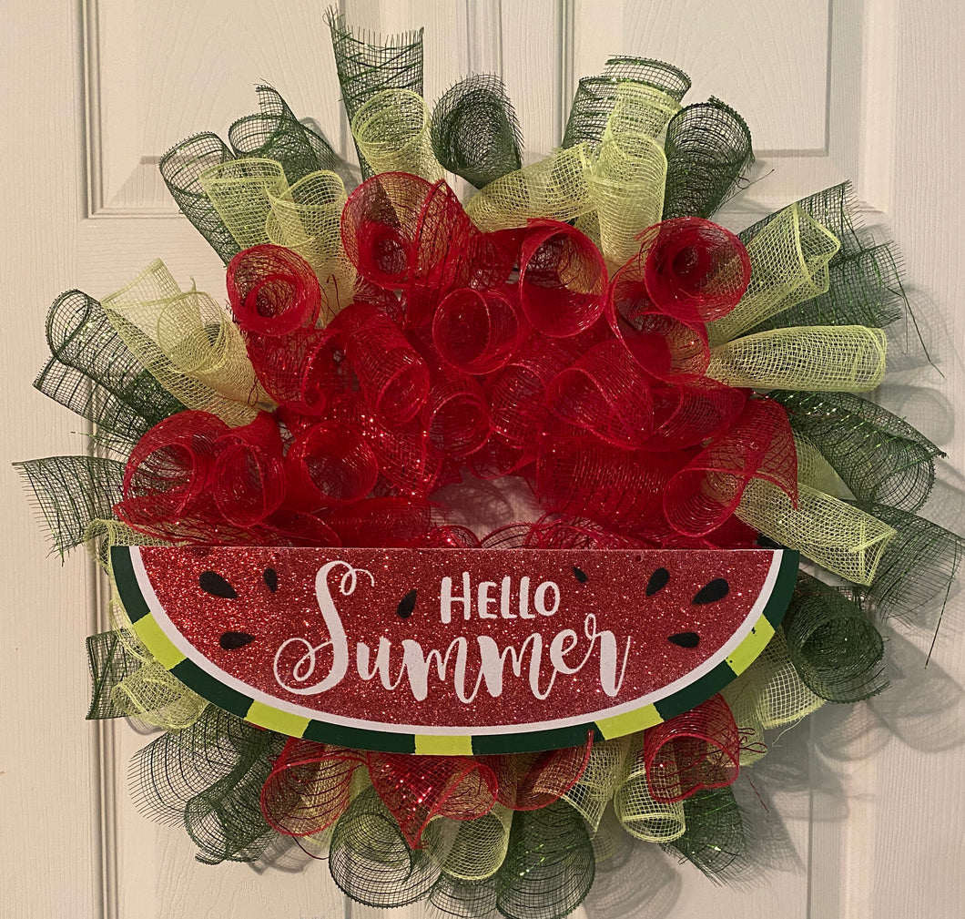Summer Melon Wreath